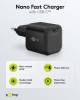 Goobay USB-C™ PD GaN Schnellladegerät Nano (20 W) schwarz