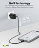 Goobay USB-C™ PD GaN Schnellladegerät Nano (20 W) schwarz