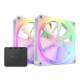 NZXT Lüfter F140 RGB - 14 cm - 2er Pack mit RGB Controller