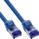 90er B-Pack InLine® Slim Cat.6A S/FTP LSZH Patchkabel blau 2m