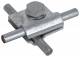 Dehn + Soehne 390550 Our concern MV Clamp St / tZn 390,550, with spring ring