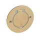Legrand 089711 Deckelsatz rund 1x2Modul bronze