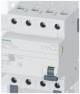 Siemens 5SV33424KK14 RCD switch type B+ 25A 3+N-pole 30mA 400V 4TE short-time delayed