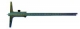MIB Messzeuge 01015074 Präzisions Tiefen-Messschieber mit Spitze 1,6mm, 200x100 mm, Typ C064/1