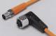 Ifm Electronic EVT309 IFM Verbindungskabel gerade/ abgewinkelt M8 4p DC PNP Kontakte verg.