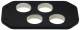 Harting 19400489801 Montagedeckel Han 48HPR Deckel asw 4XM40