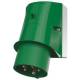 Mennekes 2400 wall socket 16 A 5p 2h>50 V >300-500 Hz IP44