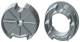 RADEMACHER 93780135 AM45-D78FR adapter/carrier D78/45 flat/circular slot polyb.