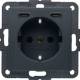 Berker 48151606 Steckdose SCHUKO/USB CC 20W PD B3 anthrazit matt
