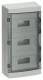 Siemens 8GB13733 SIEM 8GB1373-3 SIMBOX Universal WP Wandv IP65 3-reihig, 54TE, ohne Klemmleiste