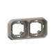 Legrand 069683L Plexo New FRUP 2f Tragring horizontal und vertikal in der