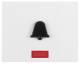 Berker 16517209 Wippe mit roter Linse und abtastbarem Symbol Klingel K.1 pws
