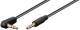 Goobay 67782 3,5mm-Klinke-Verbindungskabel - Klinke 3,5 mm-Stecker (3-Pin, Stereo) > Klinke 3,5 mm-Stecker (3-Pin, Stereo) 90°
