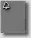 Siedle TM612-3/BTM650-03 TMKlingeltaste Glockensymbol Titan