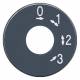 Jung SKS1101-4 replacement dial, 