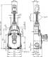 Bernstein SRM-U1Z/U1Z-QF-300 Seilzugschalter 2Ö/2S Seil=75m 6012929087