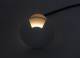 Synergy 21 LED recessed floor spotlight ARGOS round Segment-1 IP67 ww - black