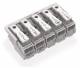 WAGO 294-4025 power connection terminal without PE contact without locking feet L/N/L/PE/N 5p white