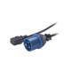 APC AP9876 Standard Power Cord - 2.50 m Length - 250 V AC Voltage Rating - Black