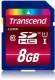 Flash Secure Digital Card (SD) 8GB - Transcend DU1