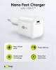 Goobay USB-C™ PD GaN Schnellladegerät Nano (20 W) weiß - 