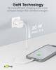 Goobay USB-C™ PD GaN Schnellladegerät Nano (20 W) weiß - 