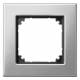 Merten 475160 M-PLAN metal frame, 1-gang, platinum Silver