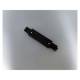 DOTLUX 3897-S 3-phase connector straight with center feed black