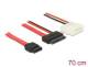 DELOCK 84791 SATA cable, Slimline SATA 13-pin