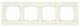 Siemens 5TG11143 SIEM 5TG1114-3 DELTA miro Rahmen 4-fach elektroweiß 5TG1114-3