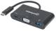 Manhattan 152044 Konverter Docking USB 3.1 VGA