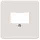 Siemens 5TG17602 SIEM 5TG1760-2 DELTA profil Abdeckplatte TAE- und Lautsprecher-Anschlussdose