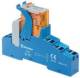 Finder 4CP180240060 4C.P1.8.024.0060 coupling relay, Push-In terminals, 1 changeover contact 16A