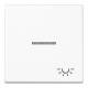 Jung A590KO5LWW Rocker , alpine white with symbol "light"