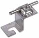 Dehn + Soehne 223020 DEHN roof conductor holder 6-10mm , NIRO for metal roofs