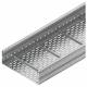 Niedax WRL150.400 wide span cable tray WRL 150.400, zinc-plated 150x400x6000mm