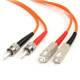 STARTECH.COM 3m Fiber Optic Cable - Multimode Duplex 62.5/125 - LSZH - ST/SC - OM1 - ST to SC Fiber Patch Cable FIBSTSC3