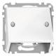 Merten 464919 Angled polar white, glossy System M