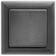 Eltako 30000597 FT55-ELT switch to anthracite, battery, wire, with rocker and double rocker