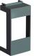 Hager LV8Z00AV Messgerätehalter für FV+Gr. 00 95 mm lang mit Ausschnitt 48x48 mm