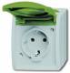 Busch Jaeger 2CKA002083A0819 Busch-Jaeger outlet on a circuit-20EWN 13-53 SV ocean with nameplate