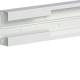 Hager BRS65170A9016 railing duct lower section BRS65170