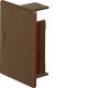Hager LF4006068014 End piece hfr for LF 40x57mm brown