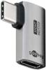 Goobay 74441 USB-C-Adapter horizontal 90°, USB4, USB-C > USB-C, 