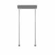CEAG Pendelsatz 1,5m eckig RAL 9006 Pendel 1,5m 40071350776