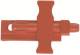 Striebel + John 2CPX039596R9999 ZX464 Türriegel rot für Doppeltüren 