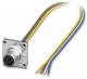 Phoenix Contact 1440957 Phoenix SACC-SQ-M12MSD-4CON-25F/0,5 Einbausteckverbinder