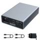 GrauGear G-25RD2-AC-10G external RAID enclosure 2x6,3 cm ( 2,5 inch ) HDD/SSD USB 3.2 retail 