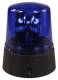 LED-Polizeilicht, blau, Höhe 11cm, Batterie betrieben