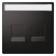 Merten MEG4564-6034 Central plate Modular Jack2 with anthracite writing